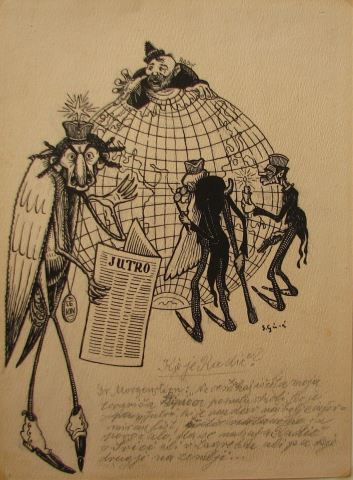 Karikatura na zemlji